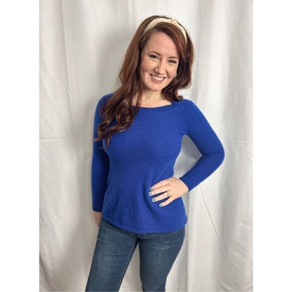 Isaac Mizrahi 100% Cashmere Sweater - Picture 11 of 12